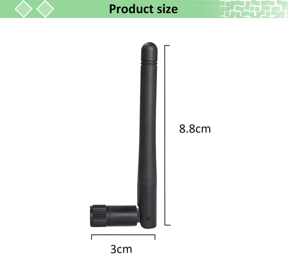 2 шт. 433 МГц телевизионные антенны 3dbi RP-SMA разъем 433 antena резиновая antenne для беспроводной счетчик воды Gasmeter Lorawan Emeter