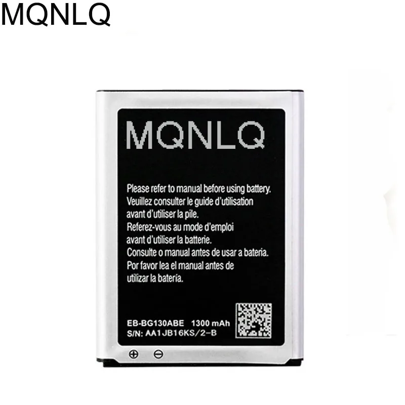 10 Pz 1300Mah Eb-Bg130Abe G130 Batteria Per Samsung Galaxy Star 2 G130 G130E G130H 1300Mah Batteria Akku