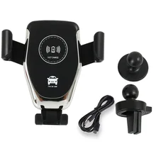 10 Вт Qi автомобильное беспроводное зарядное устройство для iPhone Xs Max XR X Для huawei P30 Pro mate 10 20 pro RS Беспроводная зарядка Быстрый Автомобильный держатель для телефона