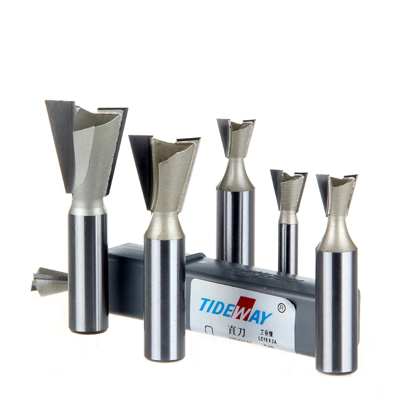 1/4*1/4 Proffesional Grade Dovetail Router Bit Mill Cutter Super Cemented Tungsten Carbide