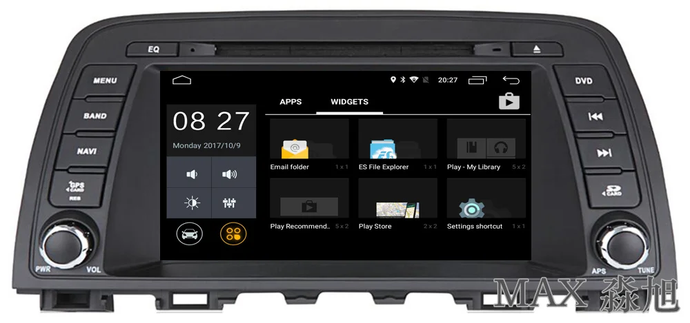 Discount MAX For Mazda CX-5 2013 + Car Radio GPS Navigation System CD Player Bluetooth call/music SWC free map 4G Mirror Link 2