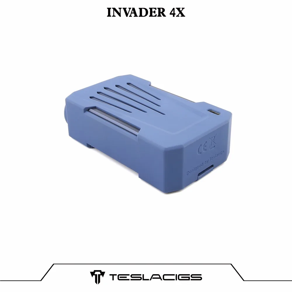 Оригинальный Tesla Invader 4X280 Вт Teslacigs 4X vv Box mod Vape Поддержка RDA танк электронная