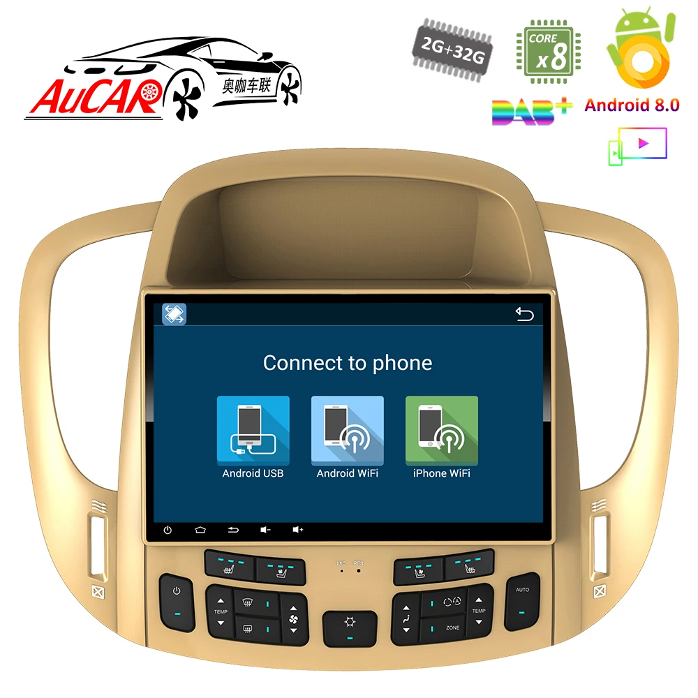 Android 7,1 T8 10," без автомобильного dvd-плеера gps навигационная система для Buick LaCross Octa core радио с Bluetooth и gps wifi 4G стерео