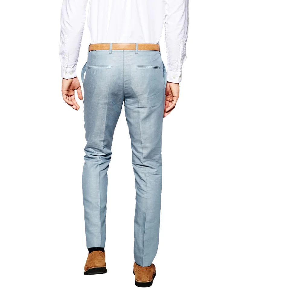 baby blue trousers mens