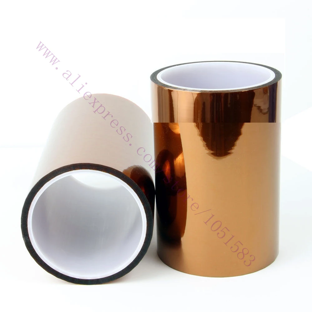 

1pcs 100mmX33m kepton Tape High Temperature Heat Resistant Polyimide, 3D Printer Bed parts /Accessories