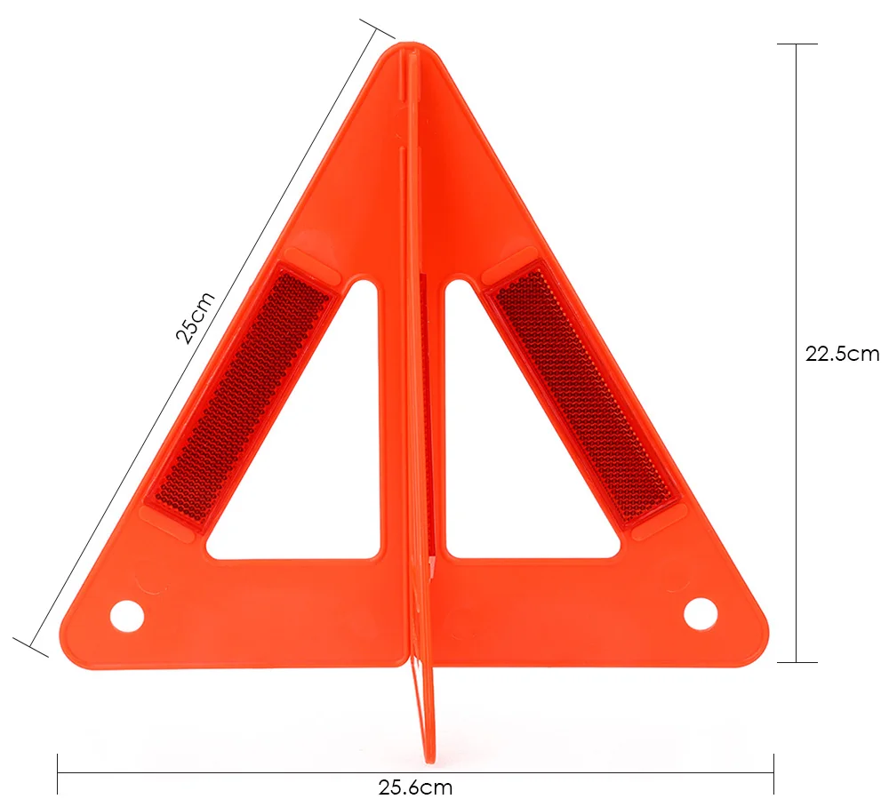 Hot 26*25*23 см Авто безопасности автомобиля Аварийный отражающий красный пробоя Предупреждение Треугольники угрозу безопасности знак