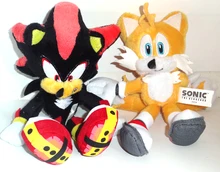 New Anime Super Sonic Plush Toys the Hedgehog Tails Ultimate Flash Fox Plush Toys 20CM Cute Stuffed Animals Anime Doll Soft Toys