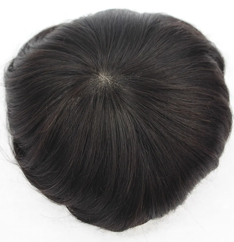 2000 units in stock!! 100 European Human real Hair Wigs Mens Short