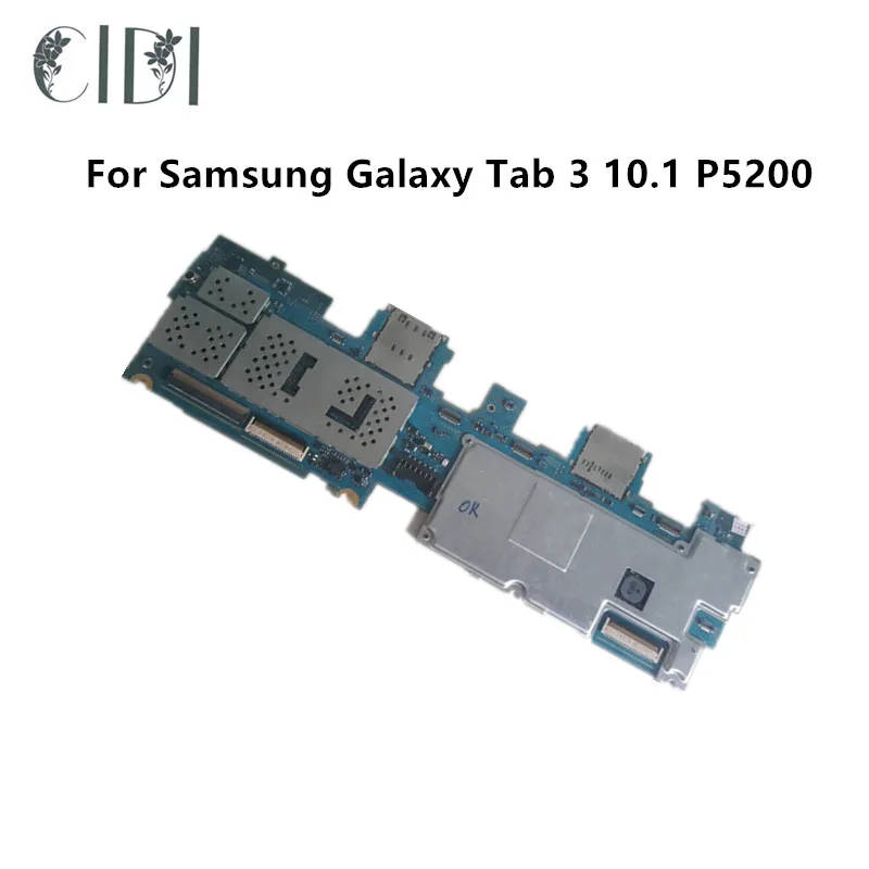 

CIDI Full Working Original Unlocked For Samsung Galaxy Tab 3 10.1 P5200 P5210 P5220 Motherboard Logic Mother Circuit Board