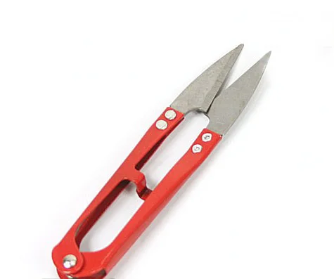 Kindergarten Craft Repair Line Yarn Cross-stitch Special Tool U Small Scissors To Cut Thread Color Spring Manual Labor Class 2