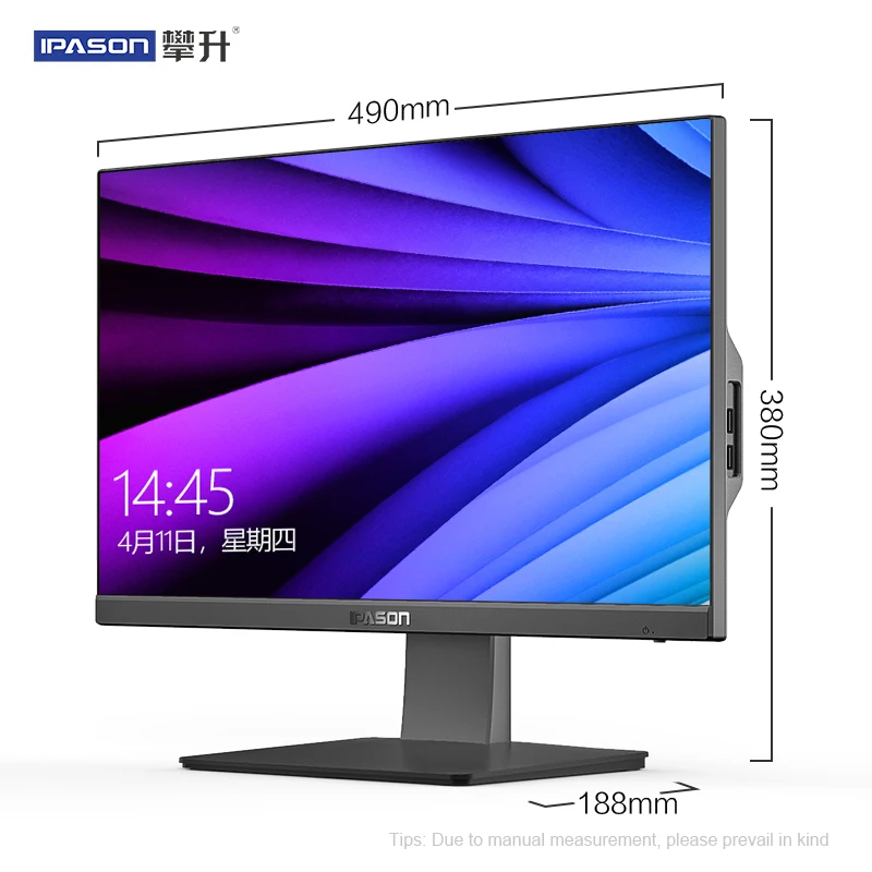 Ipason P22 21,5-дюймовый офисный настольный все-в-одном ПК/Intel 4-х ядерный J3160 8G Оперативная память/120G SSD/WiFi/Бизнес мышь и клавиатура ультра-тонкий
