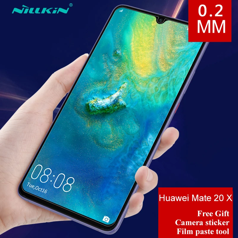 Nillkin glass for Huawei Mate 20 X 0.2mm Anti-Explosion screen protector anti-scratch tempered glass film for Huawei Mate 20 X