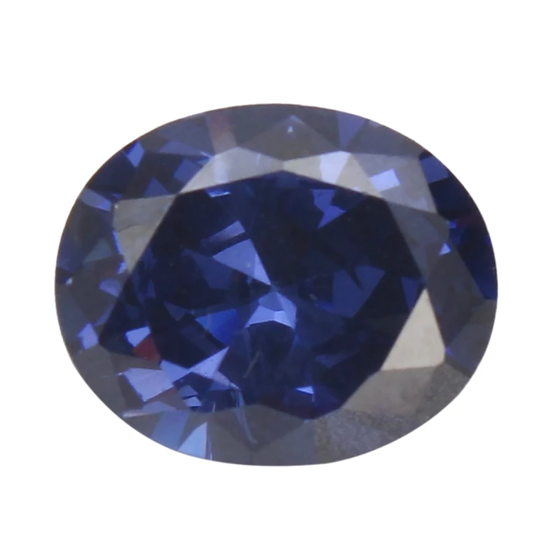 KiWarm Неотапливаемые 4.52ct Ceylon синий сапфир 9x11 мм овальная форма Высокое качество драгоценные камни для DIY ювелирные изделия кольца кулон ремесла