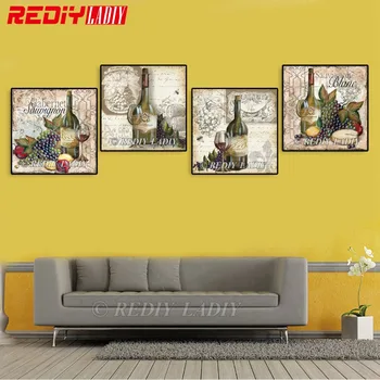 

REDIY LADIY Diamond Embroidery Still Life Crystal Diamond Painting Cross Stitch Crafts Full Square Rhinestones Mosaic Pictures