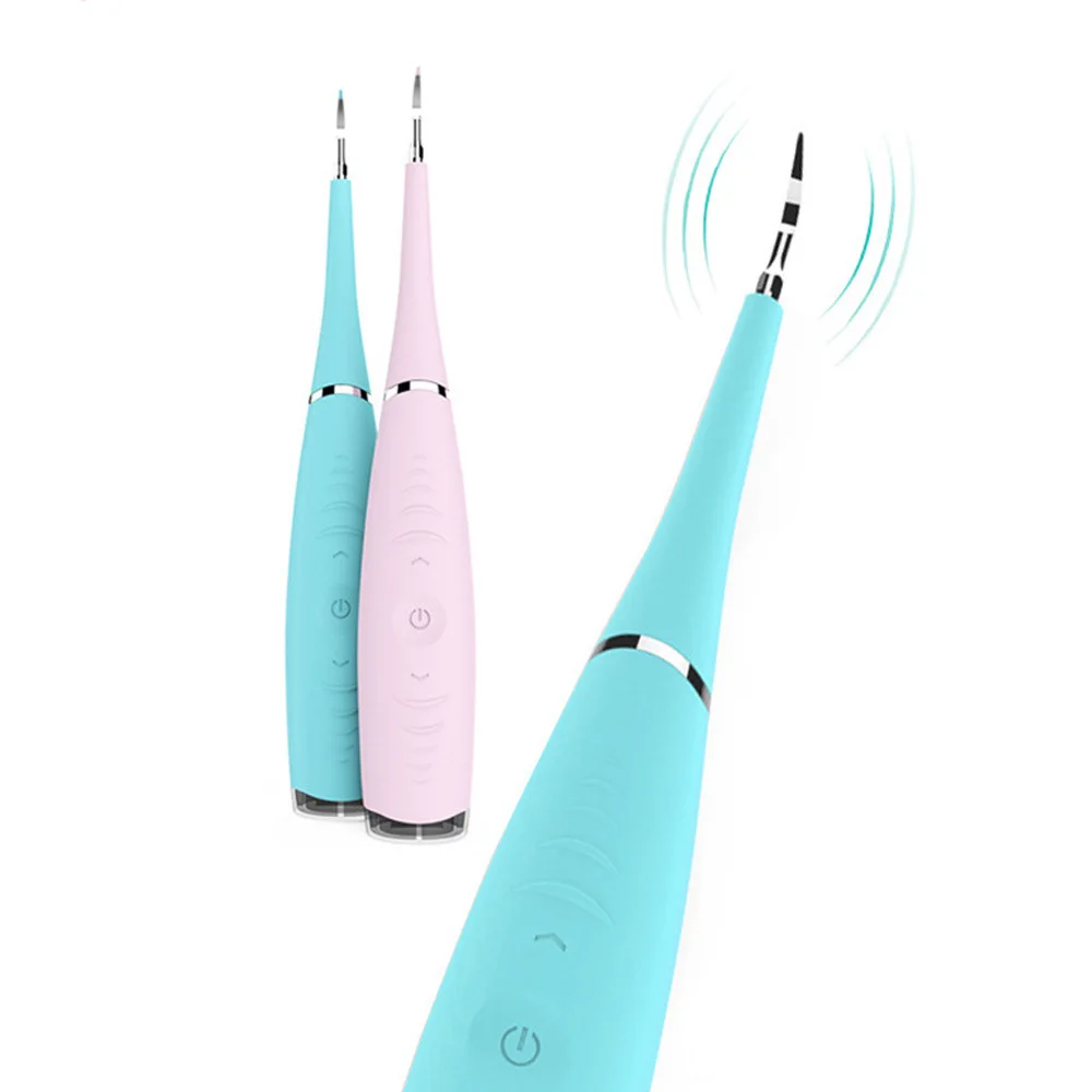 

Portable Electric Sonic Dental Scaler Tooth Calculus Remover Tooth Stains Tartar Tool Dentist Whiten Teeth Health Hygiene white