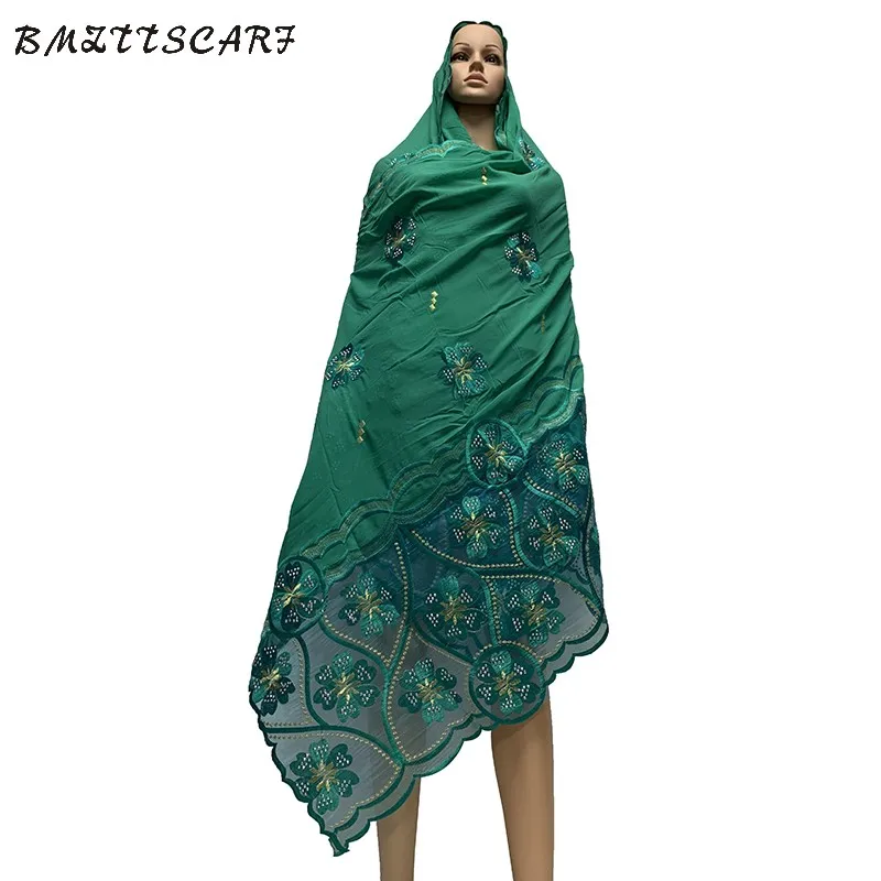 

High Quality Big Chiffon Scarf soft chiffon splice net scarf for pray scarf shawls