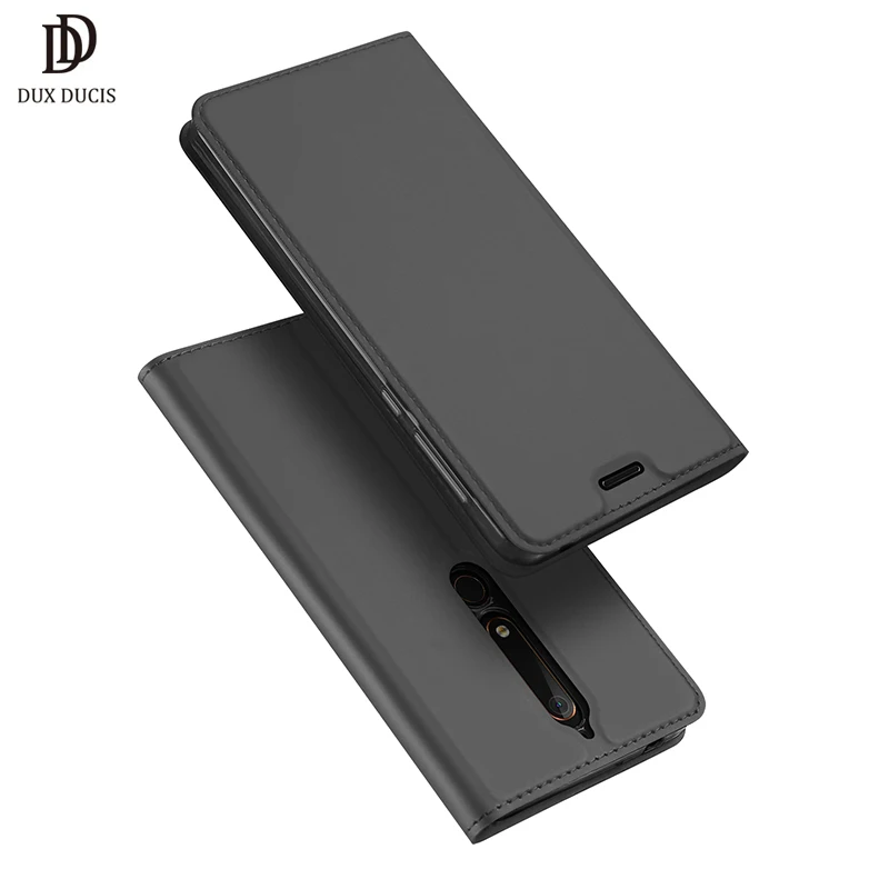 DUX DUCIS Роскошный кожаный чехол для Nokia 6 1 X6 2018 откидной Чехол-кошелек Plus (2018) Nokia6
