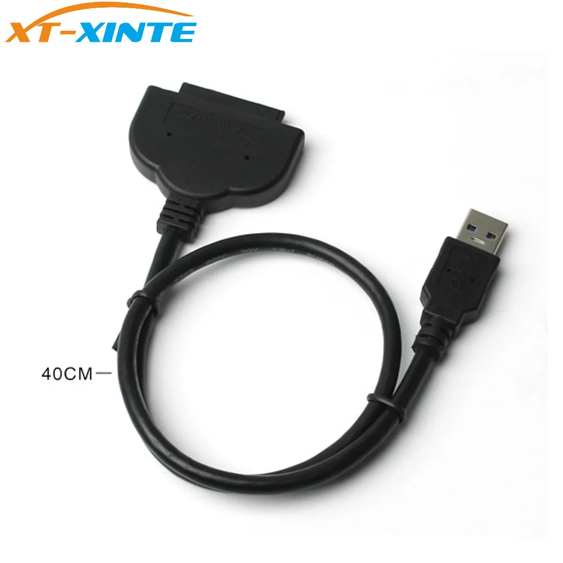

USB 3.0 SATA Adapter to Micro SATA 7+9 16Pin Cable 40cm External Hard Drive Converter for USB3.0 1.8" HDD Converter Cord