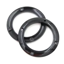 Высокое качество 2 шт. Универсальный 2." решетка динамика 66 мм автомобиль Звук динамик аудио кольцо динамик решетка крышки отделкой украшения