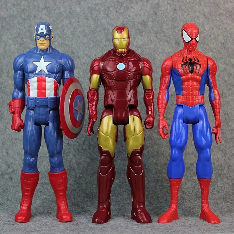 

Marvel Avengers Toys Thanos Hulk Buster Spiderman Iron Man Captain America Thor Wolverine Action Figure Dolls Children's gift