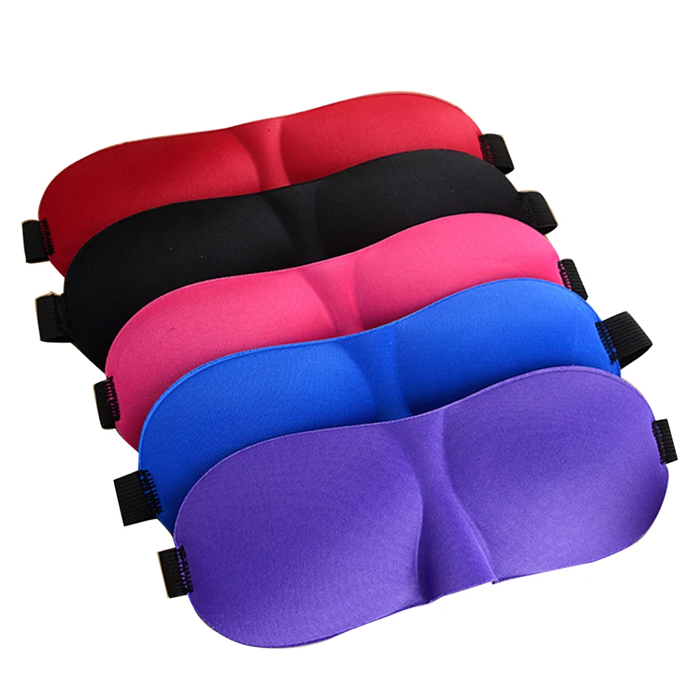 

1/2pcs Sleeping 3D Eye Mask Cover Soft Portable Bandage for Sleep Travel Light Shading Eyeshade Sleeping Eye Mask Eyepatch