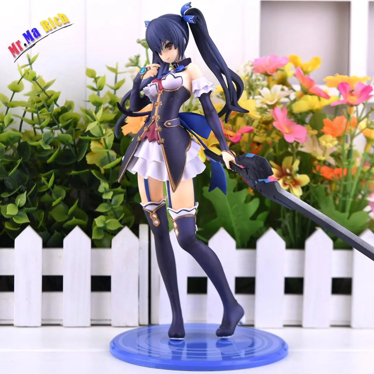 20 см Hyperdimension Neptunia черное сердце Нуар Масштаб Окрашенные Японские Аниме фигурки