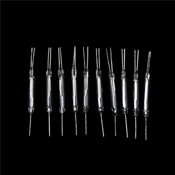 

New 10PCS Reed Glass Magnetic Switches N/O N/C SPDT 300VDC 10W 3*20MM