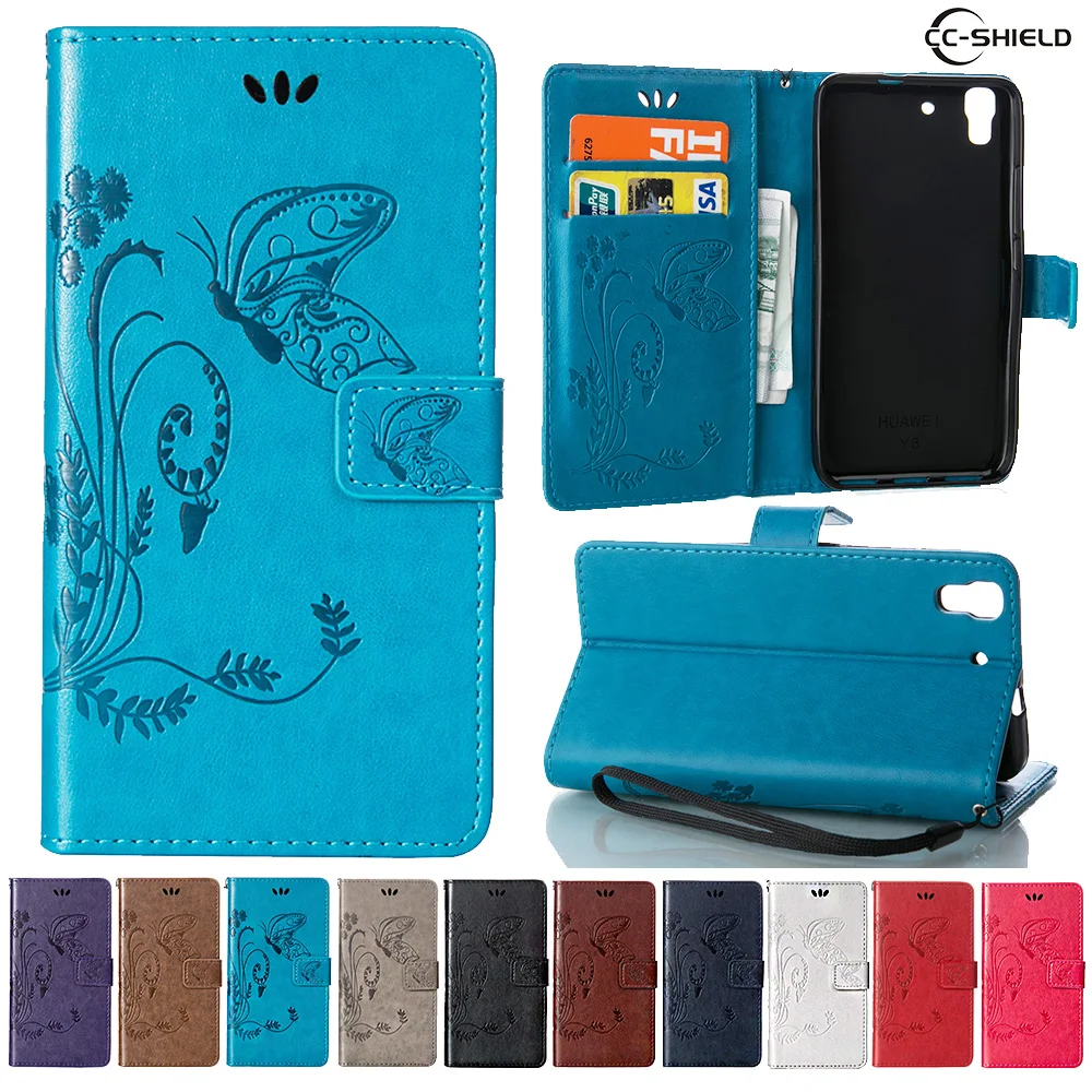 

Case for Huawei Y6 Y 6 SCL-L01 SCL-L03 Leather Flip Cover Wallet Case for Huawei Honor 4A Honor 4 A SCL-L21 Mobile phone bags