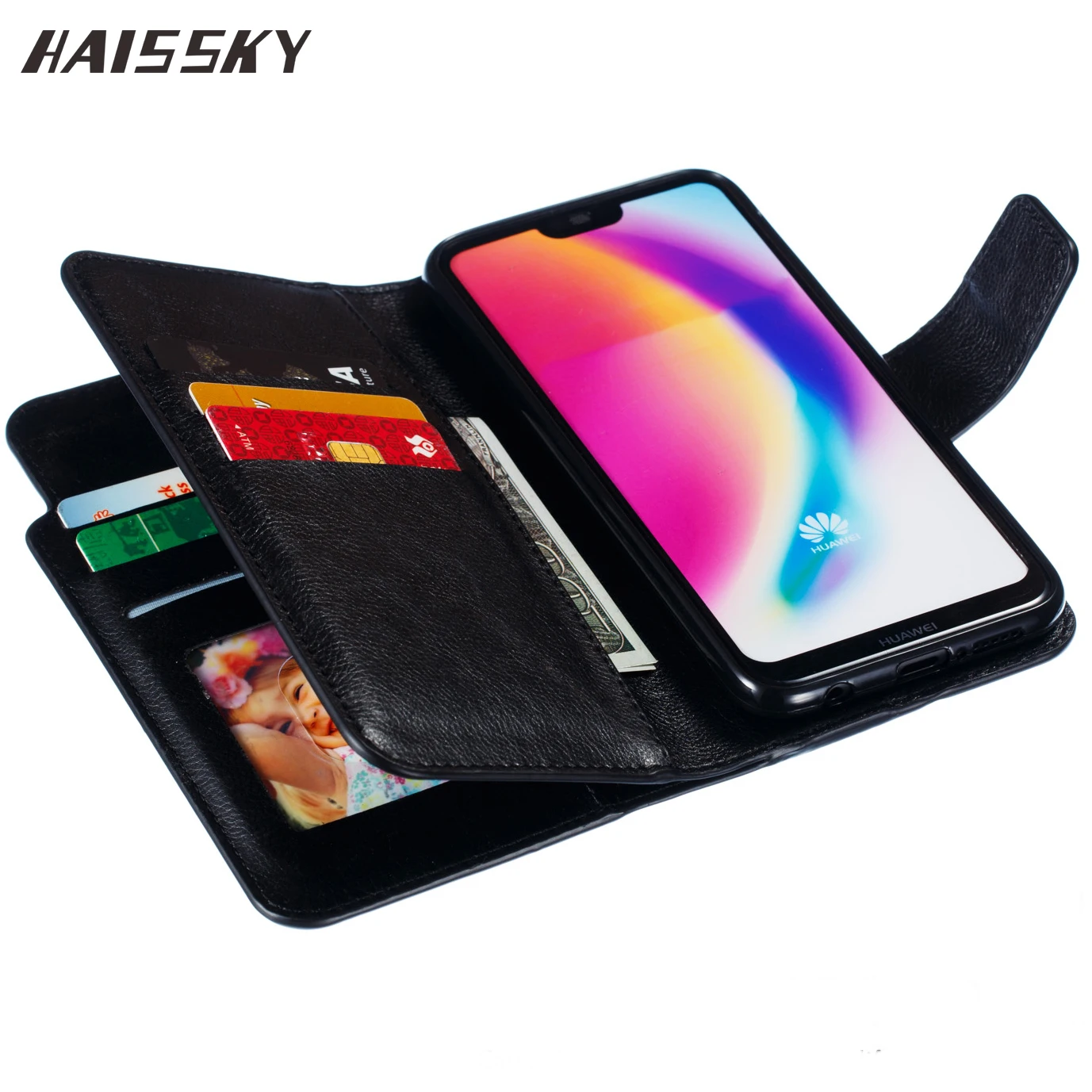 9 بطاقات محفظة جلدية الهاتف حافظة لهاتف huawei الشرف 10 لايت P30 P20 لايت برو P10 P9 زميله 20 زميله 10 لايت برو الوجه غطاء خزانة