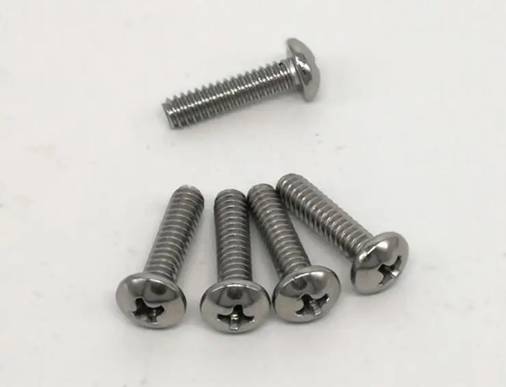 100PCS 2#-56UNC American Thread Stainless Steel Cylinder Head Hex Socket Screw