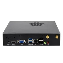 Qinlan Мини-ПК HTPC Barebone Media Center Intel Core i7 4500U Dual Core 4 темы Max 3.0 ГГц HDMI LAN оперативной памяти 8 ГБ SSD256GB 1tbhdd