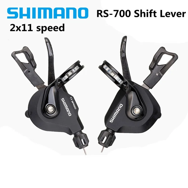 

SHIMANO SL RS700 11S Speed Trigger Shift Lever Flat Handle Bar Component Road Bicycle Cycling Parts