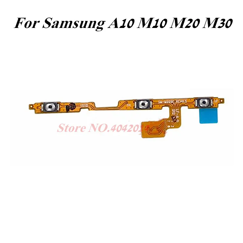 1 PCS Original ON OFF power Volume side buttons Flex cable For Samsung A10 A105F M10 M105F M20 M205F M30 M305F Replacement Parts | Мобильные