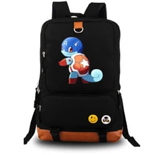 Сумка-рюкзак на плечо с изображением черепахи, Капитана Америки, рождественский подарок