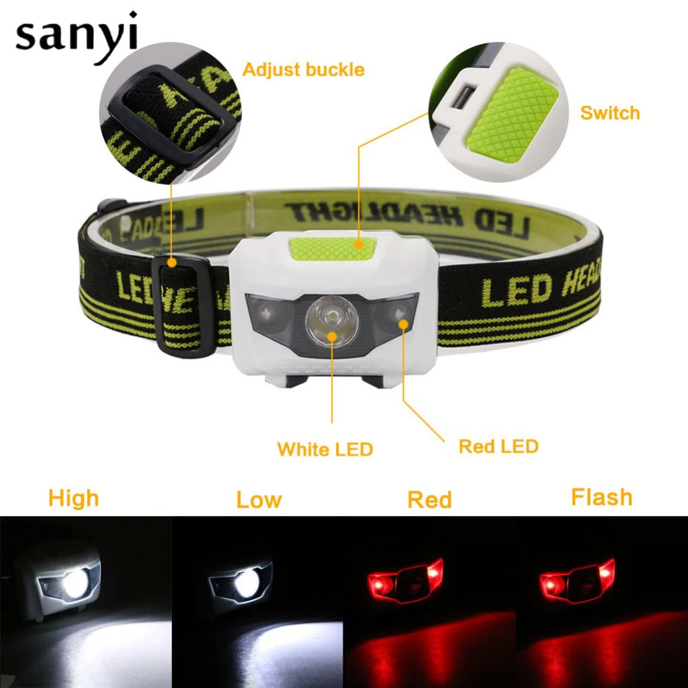 Head Lamp Waterproof LED Flashlight Super Bright Headlight Torch Light Headlamp Head Lamp Waterproof LED Flashlight Super Bright Headlight Torch Light Headlamp