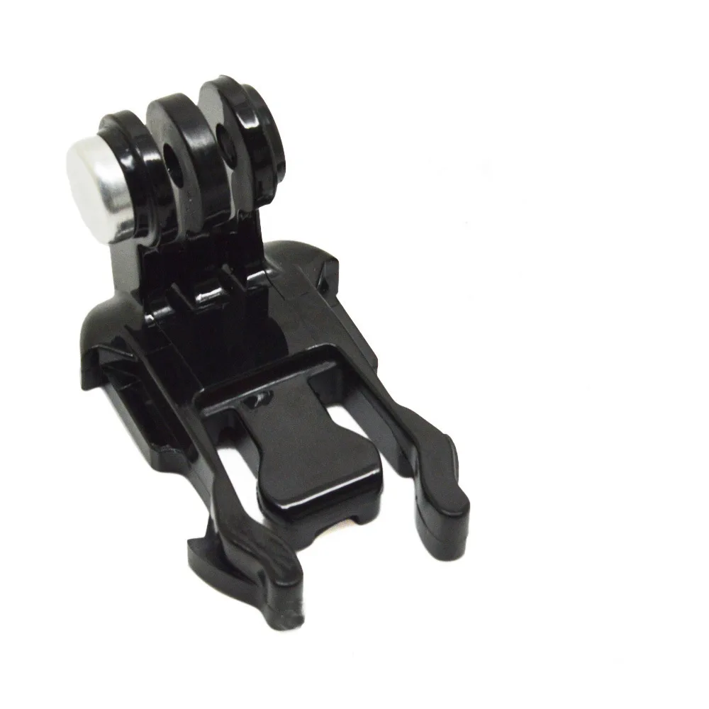 Vue éclatée de l'adaptateur de montage et vis pour GoPro, support universel pour caméra action avec ses composants