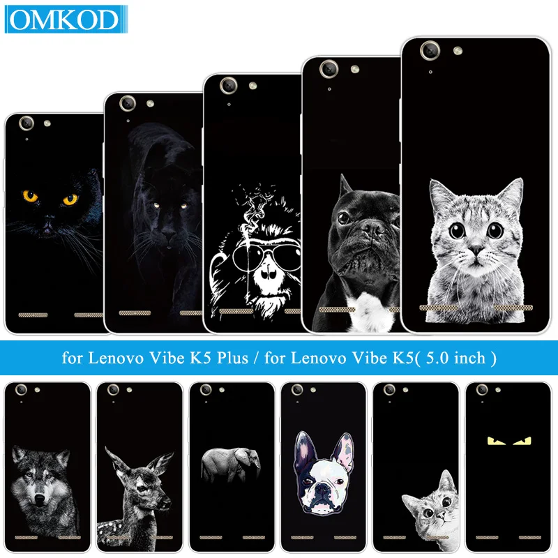

for Lenovo Vibe K5 Plus Back Soft TPU Case Silicone Gloomy Cover for A6020 / A6020a46 / Lemon 3 Phone Cases Customize Shell