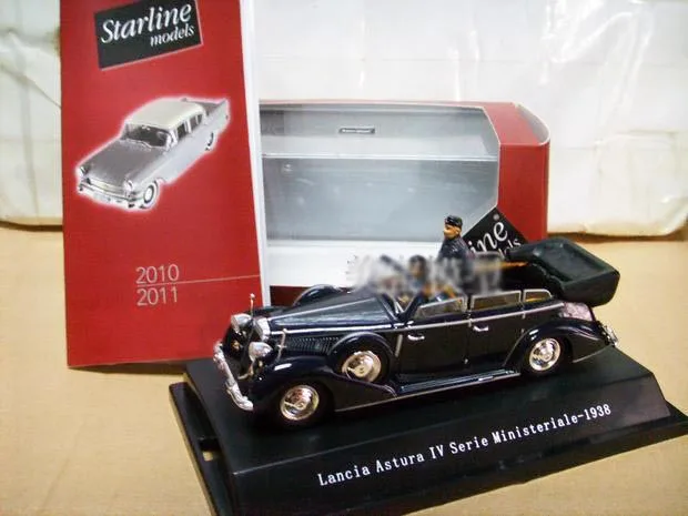 Звездная линия 1:43 Lancia Astura IV серия Ministeriale-1938 бутик сплава автомобиля игрушки для детей Детские игрушки модель оригинальная посылка