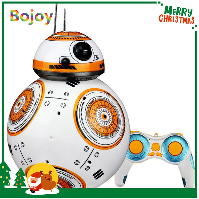 

RC Robot Ball toy BB-8 remote control Star War toys BB8 smart wars robot Action Figure Intelligent Ball Toys For boy kids