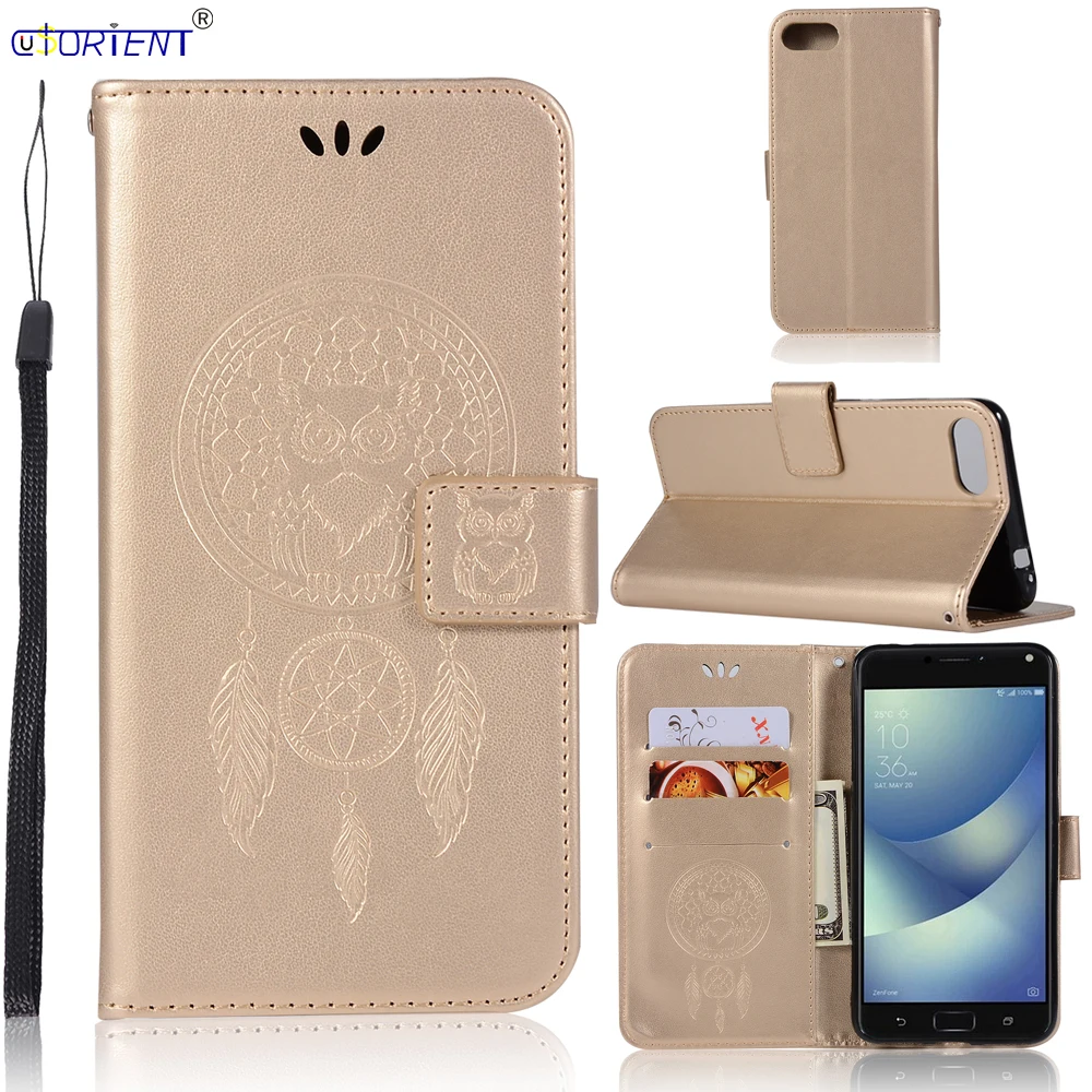 

For ASUS ZenFone 4 MAX Pro ZC554KL Flip Wallet Case X00ID ZenFone4 MAX 5.5" Card Slot Phone Bag ZC554 ZC 554 KL Leather Cover