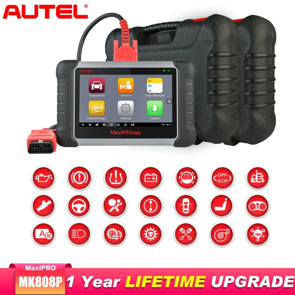 Autel MaxiPRO MP808K автомобильный диагностический инструмент Автоматическое кодирование ключей OE-level Batter Than autel MP808 launch x431 pro
