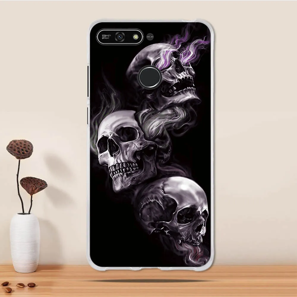 Чехол для Huawei Honor 7A Pro / Y6 Prime 2018 силиконовый чехол 3D|Бамперы| |