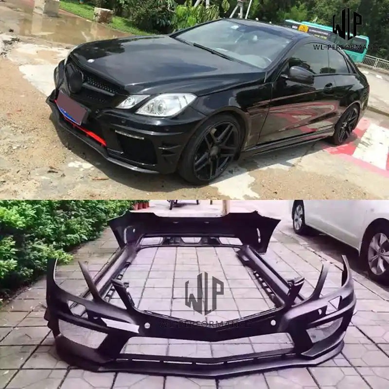 W207 C207 E260 Coupe Frp Unpainted Car Body Kit Front Rear Bumper For Mercedes Benz W207 C207 E Coupe Prior Desig Style 10 13 Body Kits Aliexpress