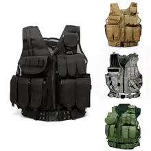 Тактический жилет мужской CS Molle защитный жилет Открытый военный тактический жилет армейский охотничий корпус открытый пистолетный страйкбол Экипировка для мужчин t кемпинг