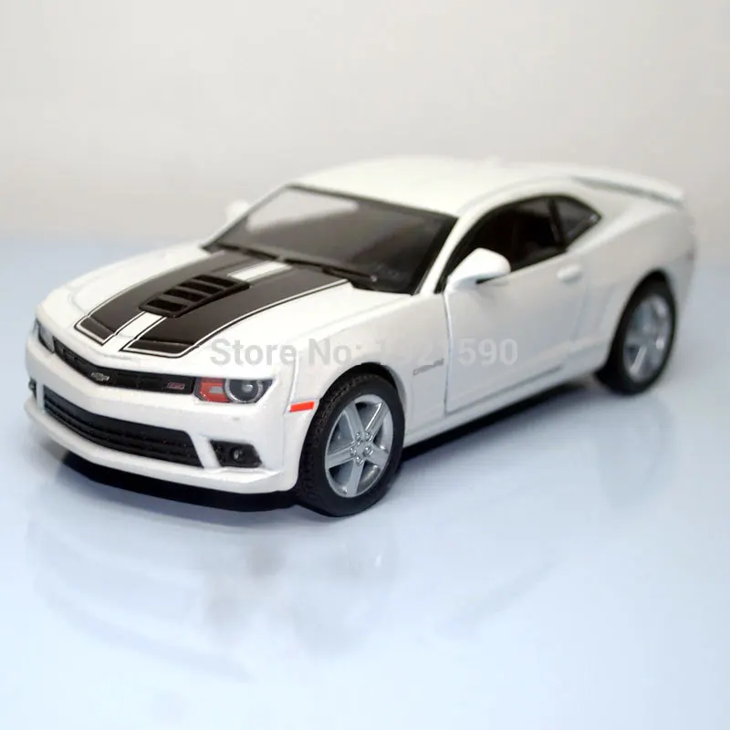 YJ 1/38 масштабные автомобильные игрушки Chevrolet Camaro литая металлическая модель автомобиля для коллекции/подарка/детей/украшения