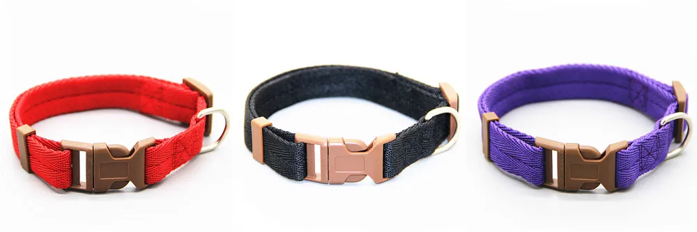 Dadugo Pet dog collar nylon adjustable clip buckle dog collars head collars size SmLXL puppy large dropshipping (4)