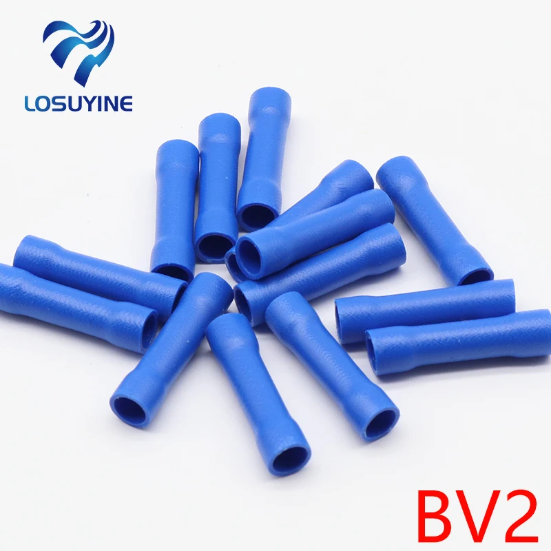 BV2BV25FullInsulatingWireConnectorcableWireSpliceTerminals