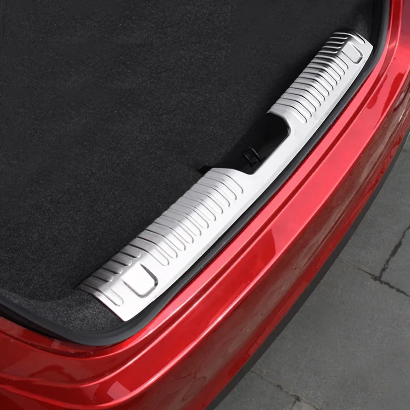 

Car Chromium Auto Rear Panels Trunk Foot Pedal Exterior High-grade Decoration Bright Sequins 18 19 FOR Chevrolet Cavalier