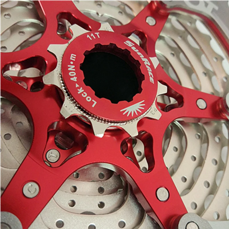 Велосипедная кассета SunRace 11 скоростной горный велосипед Freewheel CSMX8 46T 42T с зубцами
