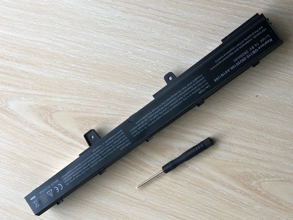 Laptop Battery For ASUS X551C X551CA X551M A41N1308 A31N1319 0B110-00250100M X45LI9C YU12008-13007D X451CA X551CA X551CA-SX024H Laptop Battery For ASUS X551C X551CA X551M A41N1308 A31N1319 0B110-00250100M X45LI9C YU12008-13007D X451CA X551CA X551CA-SX024H